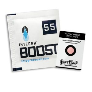 Integra Boost Humidity Pack 8 g (Feuchtigkeitsregler): 55 % Luftfeuchtigkeitsregler mit Indikatorkarte.
