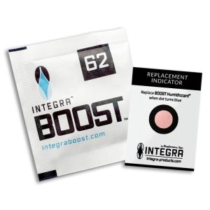 Integra Boost Humidity Pack 8 g (Feuchtigkeitsregler): 62 % Luftfeuchtigkeitsregler mit Indikatorkarte.