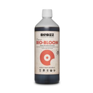 BioBizz Bio-Bloom organischer Blütedünger in 1-Liter-Flasche für die Blütephase von Cannabispflanzen
