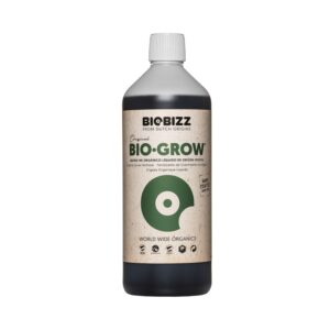 BioBizz Bio-Grow organischer Wachstumsdünger in der 1-Liter-Flasche für die vegetative Wachstumsphase.