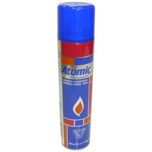 Atomic Universal: Nachfüllgas (300 ml) – Butangas zum Nachfüllen von Feuerzeugen.