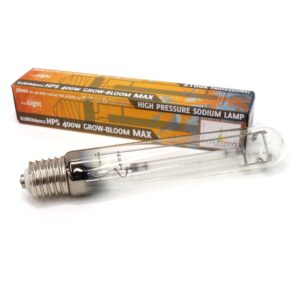 HPS-Lampe Pure Light Grow-Bloom Max 400W für Wachstum und Blüte im Indoor-Grow.