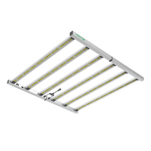 LED-Lampe Lazerlite Pro 720W 3.1 mit Vollspektrum und klappbarem Balkendesign für den Indoor-Grow.