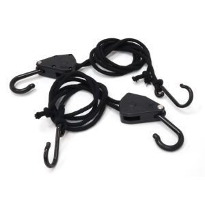 Light Hanger Seilzüge (2 Stück): verstellbare Aufhängung mit Haken für Growlampen.