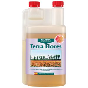 CANNA Terra Flores: Flüssigdünger für die Blütephase in Erde (1 Liter).