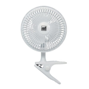 Clip-Ventilator 15 cm (13 W) mit Klammer zur Luftzirkulation im Indoor-Growzelt.