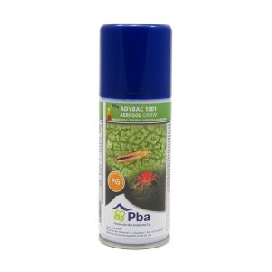 Adybac 1001 Aerosol, Insektizid und Akarizid zur Totalentleerung.