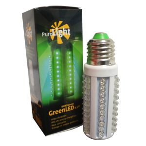 Green LED 3,5 W Pure Light E27 grüne LED-Lampe für Indoor-Anbau.