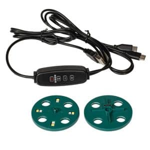 USB-C LED-System für Propagator mit Lichtmodulen für Sämlinge.