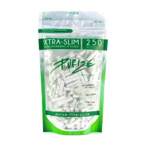PURIZE Xtra Slim Filter 5,9 mm Weiß 250 Stück.