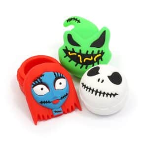 Silikonbehälter Halloween 15 ml antihaftend mit dekorativen Motiven.