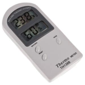 Digitales Thermo-Hygrometer TH138B mit Max-Min-Speicher.