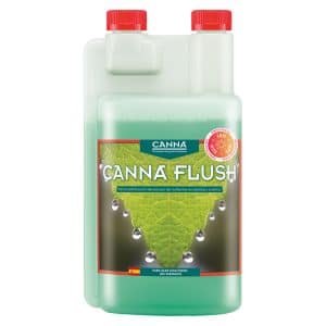CANNA Flush 1 L zur Reinigung von Substrat und Pflanzen.