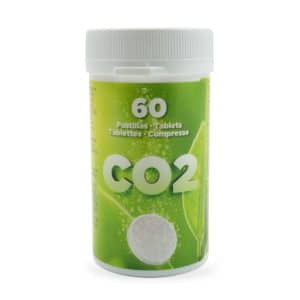 CO2-Tabletten, Dose mit 60 Tabletten für den Pflanzenanbau.