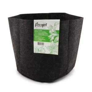 Flexapot grauer Stofftopf 11,4 Liter (3 Gal) für den Pflanzenanbau.