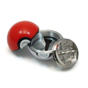 Pokémon Pokéball Metall-Grinder 3-teilig.