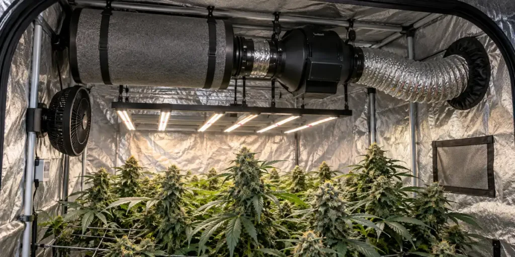 Aktivkohlefilter für den Grow: Größe, Lebensdauer & richtig wählen