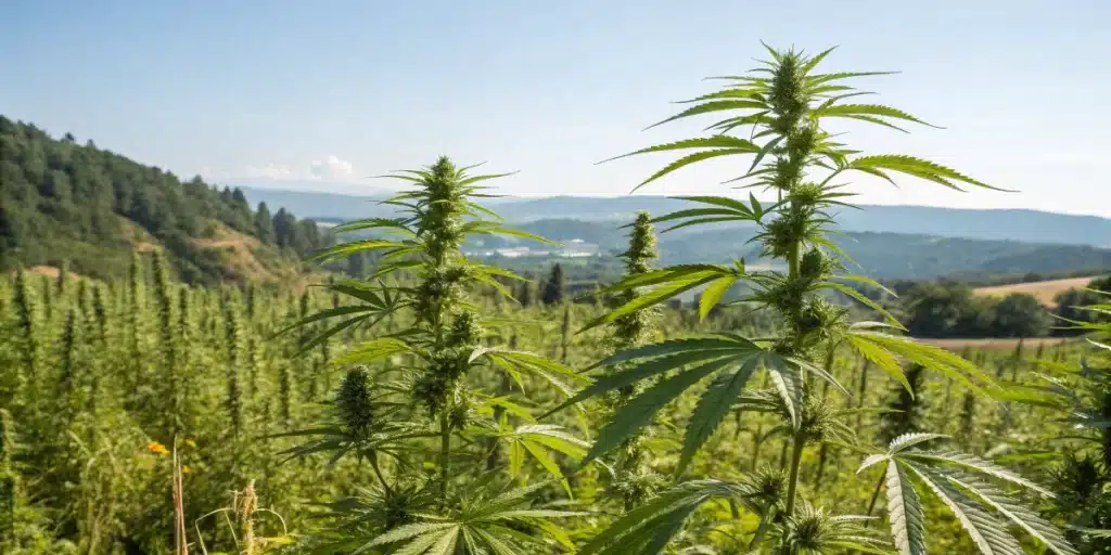Cannabispflanzen im Freiland zur Erklärung, wann der Outdoor-Anbau beginnen kann