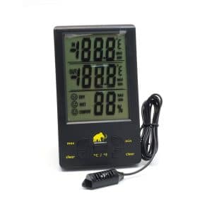 Mammoth XXL Thermo-Hygrometer mit externer Sonde.