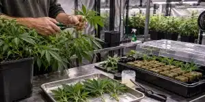 Cannabis-Stecklinge schneiden und bewurzeln 